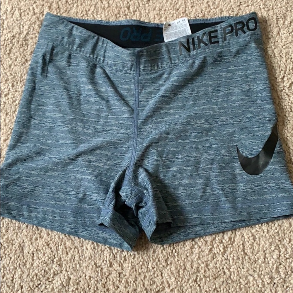 Nike pro spandex shorts